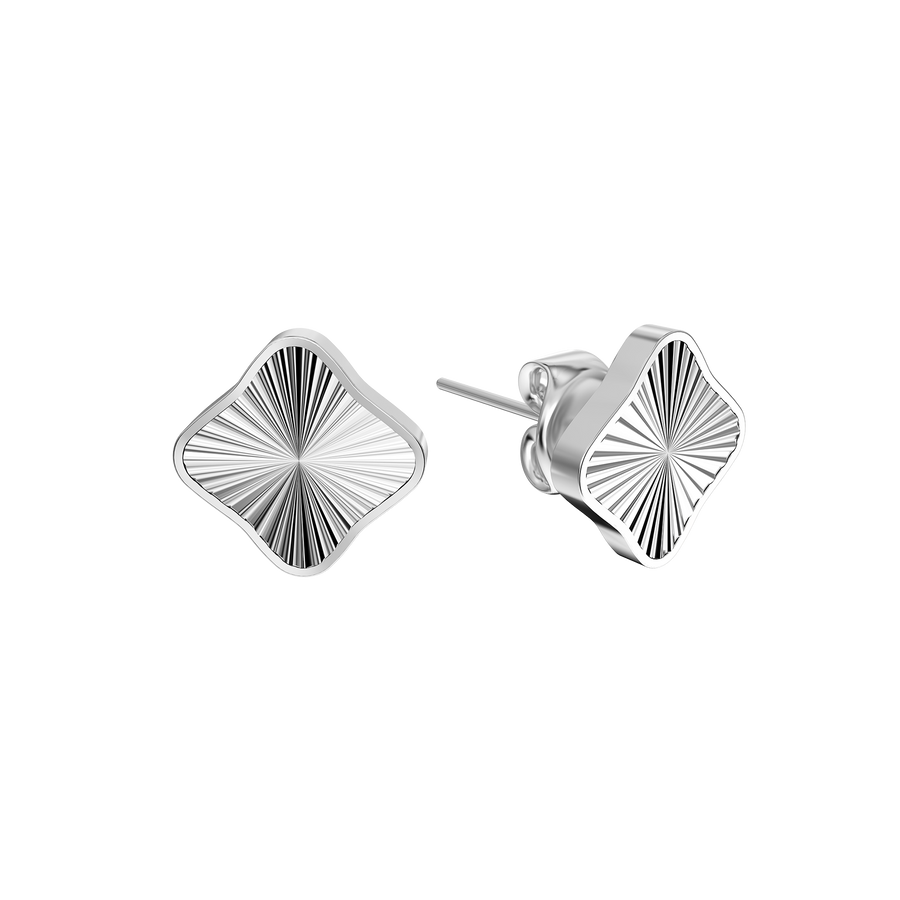 Flora Silver Earrings