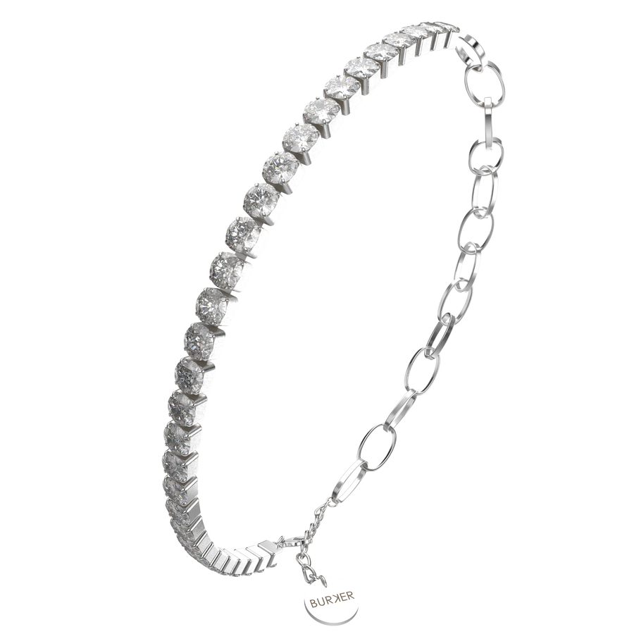 Jade Silver Bracelet