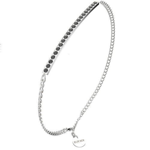 Lucy Silver Black Bracelet