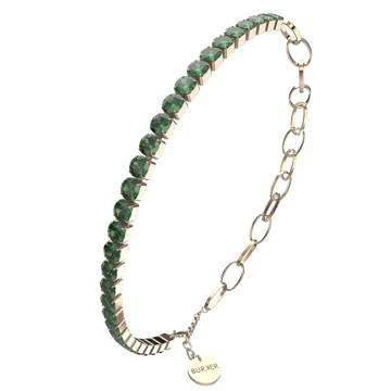 Jade Gold Green Bracelet