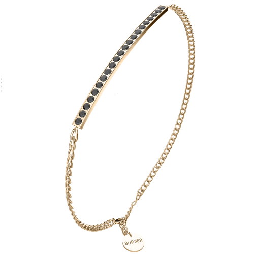 Lucy Gold Black Bracelet