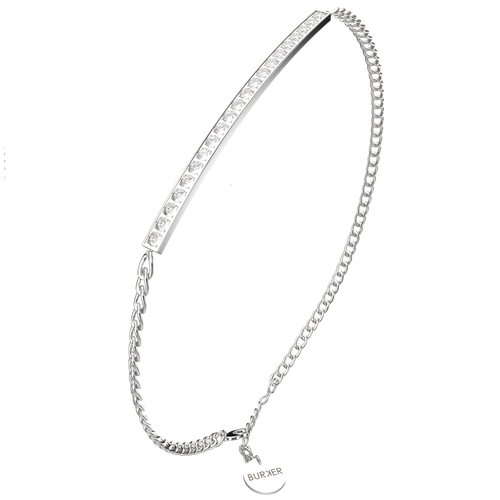 Lucy Silver White Bracelet