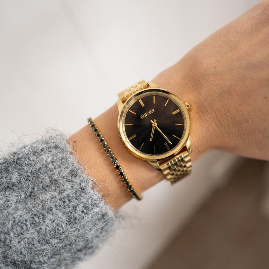 Emily Gold Black & Ava Gold Black Bracelet