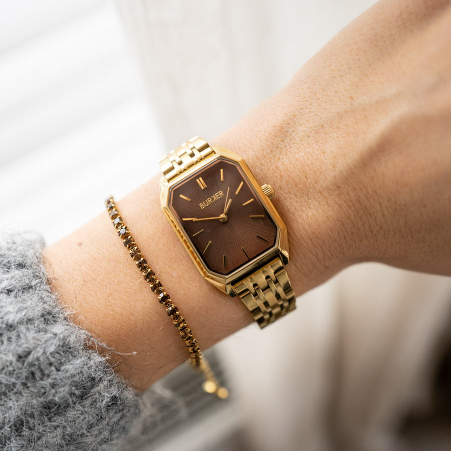 Isabell Gold Brown & Ava Gold Brown Bracelet