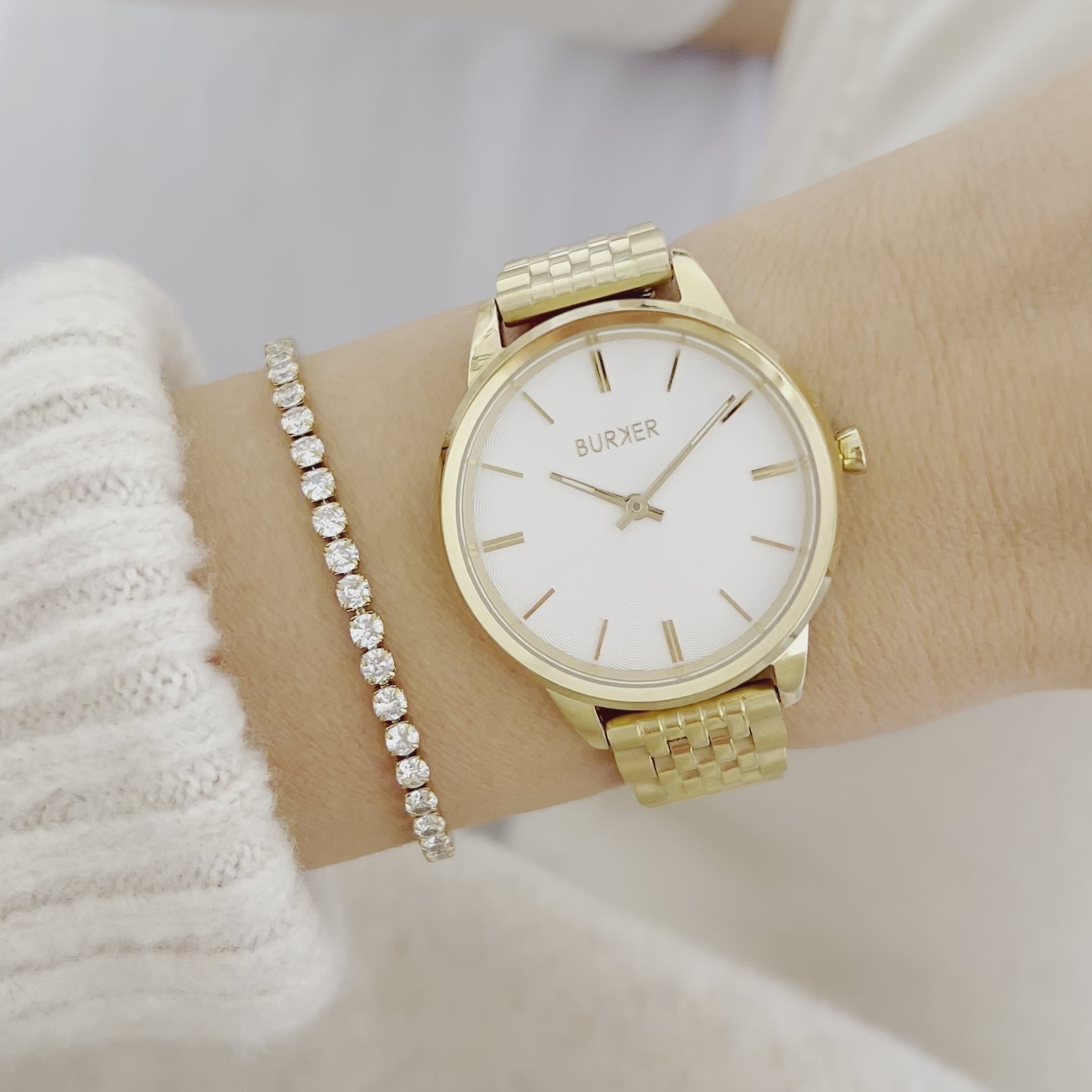 Emily Gold White – Burker Watches